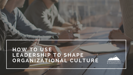 How to use leadership to shape organizational culture