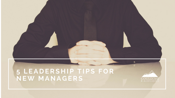 5 leadership tips for new managers
